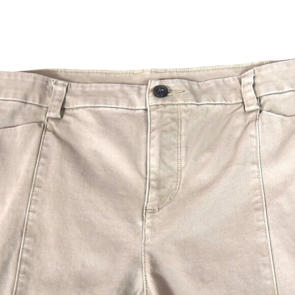 Duluth Trading Co Khaki Tan Pants 18x31 Straight Fit Stretch Utility Outdoors - Picture 3 of 8